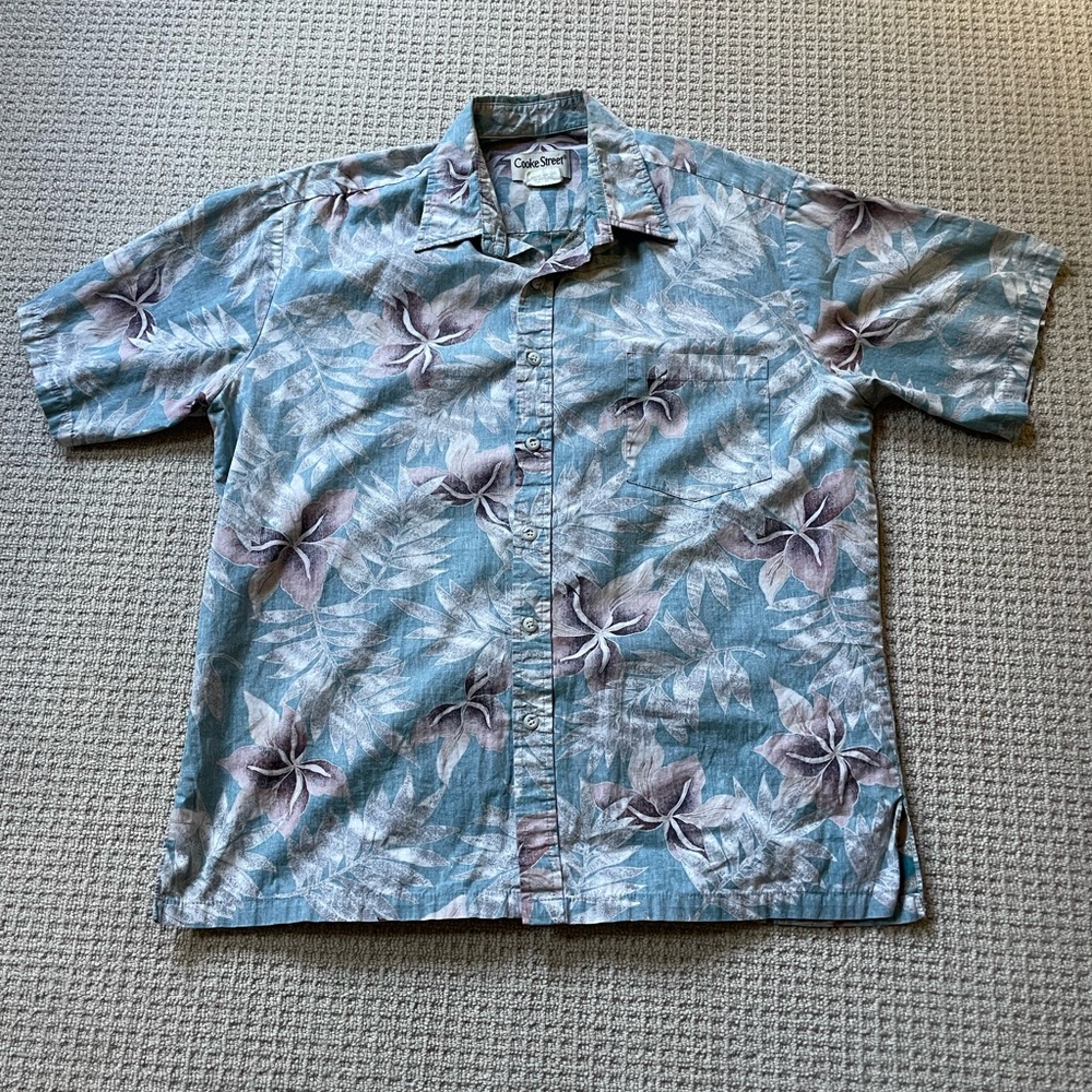 Vintage Cooke street Hawaiian shirt L
